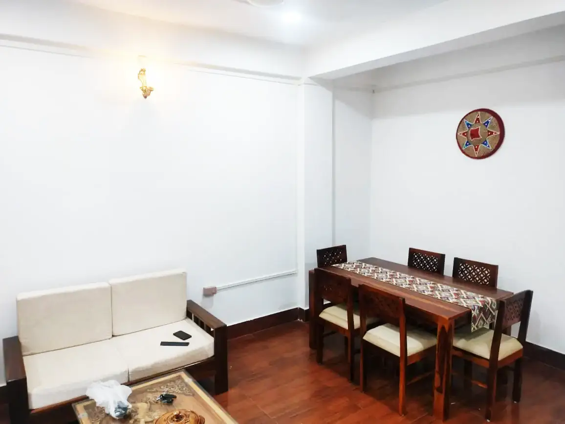 Comfortable sitting area for relaxation